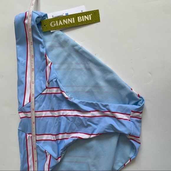Gianni Bini Blue & Red Hampton Bikini Bottoms XL - Picture 2 of 7